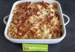 Gratin de chou-fleur lardons et comté - Emilie B.