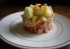 timbale crevettes , surimi , mayonnaise , tomates, pommes - Christiane C.