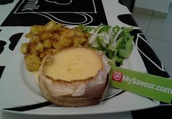 Camembert au four et pommes de terre - Sandra M.