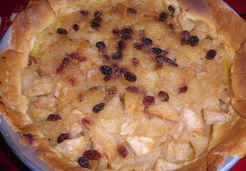 Tarte aux pommes et raisins - Patricia L.