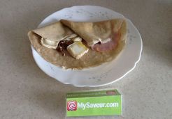 Galette chèvre miel bacon - Veronique C.