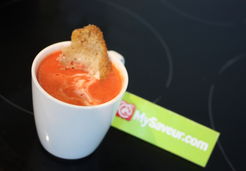 Soupe tomate basilic de l'été TM5  - Marina S.