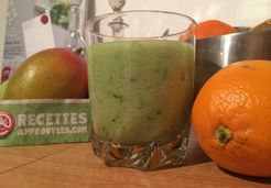 Smoothie tout vert (kiwi, concombre, pomme) - Adeline A.