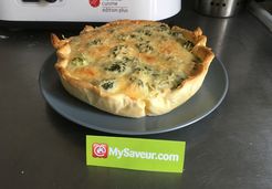 Quiche saumon et brocolis  - Laura C.