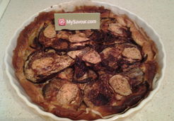 Tarte chèvre aubergine - YANNICK V.