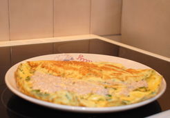 omelette verte au thon - Sandrine B.