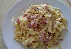 Tagliatelle à la carbonara - Caroline N.