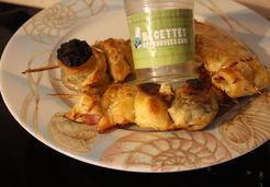 Brochettes de feuilletés - Marina S.