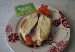 Bruschetta au jambon cru et reblochon - Celine T.