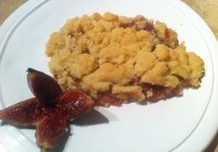 Crumble aux figues - Michèle M.