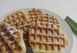 Gaufre briochée ou brioche gaufrée - Isabelle K.