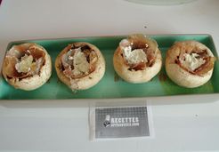 Champignons farcis au tartare - Myriam S.
