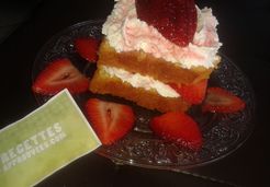 Dessert minute à la fraise - Najwa N.