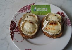 Bruschetta chèvre et miel - Celine T.