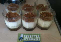 Verrine de mascarpone au spéculoos et à l'ananas - AURELIE K.