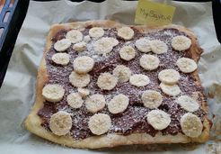 Pizza Nutella banane coco - Emilie B.