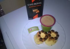 Mignardise au fromage blanc et chocolat blanc - Vanessa B.