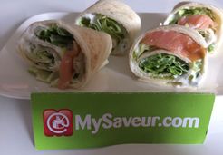 Wraps au saumon  - Adeline A.