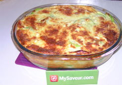 Gratin de courgettes au cheddar - OLIVIA L.