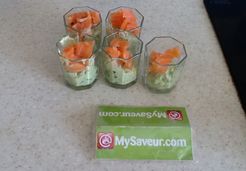 Verrine avocat saumon - Veronique C.