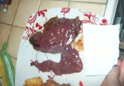 Steak de cheval sauce vin rouge - Emilie S.