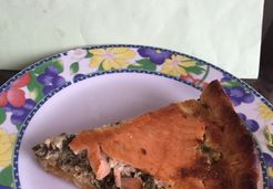 Quiche saumon épinards  - Kahina B.
