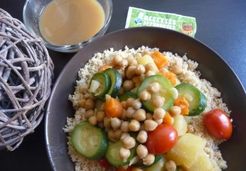 Semoule aux légumes façon couscous végétarien - Alexandra A.