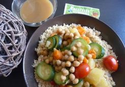 Semoule aux légumes façon couscous végétarien - Alexandra A.