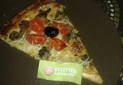 Pizza aux champigons à la pâte feuilletée - Najwa N.