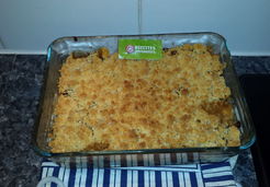 Crumble de champignons et aubergines - Isabelle T.