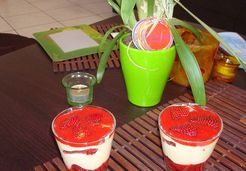 Tiramisu aux fraises - Sandra M.
