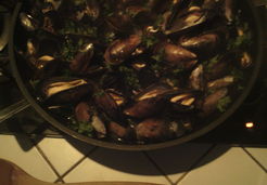 Moules à l'échalote et au citron - Marie T.