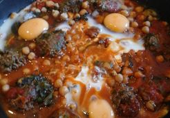 Kefta boulettes et oeufs - Marie T.