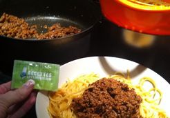 Spaghetti bolognaise à ma façon - Vanessa B.