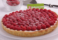 Tarte framboises amandine - Les Frères Cherblanc