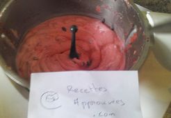 Sorbet fraises et pépites de chocolat (thermomix_) - Mélanie B.