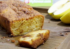 Cake aux pommes et caramel beurre salé - Séverine E.