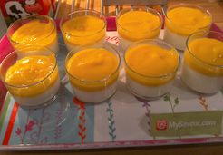 Panna cotta coulis mangue thermomix - Severine M.