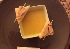 Velouté de potimarron et foie gras - Marion B.