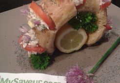 Sandwich mousse de sardines - Picaline L.