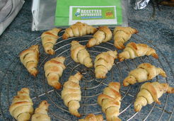 Petits croissants noisettes - Françoise V.