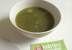 Soupe de légumes verts - Adeline A.