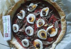 Tarte languedocienne aux anchois - Marie T.