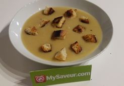 Soupe aux panais et croutons poêlés - Isabelle K.