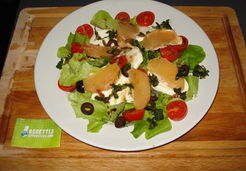 Salade au pamplemousse rose - Adeline A.