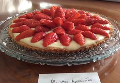 Tarte fraises et citron vert - Adeline A.