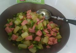 Salade de pommes de terre à la mortadelle - Najwa N.