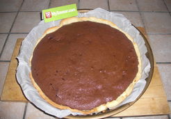 Tarte au lait de coco et chocolat - Lucie O.