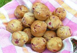 mini muffins framboises et chocolat blanc  - Valerie M.