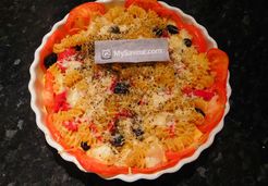 Gratin tarte aux fusilli - Laetitia H.